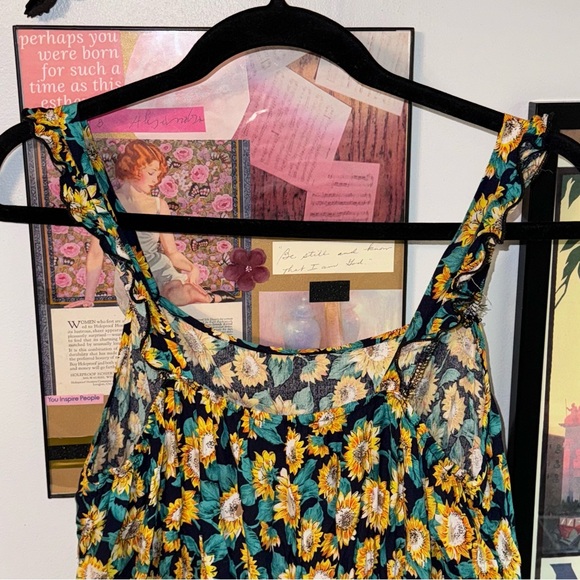 Sunflower Women's Large Romper - Picture 3 of 10